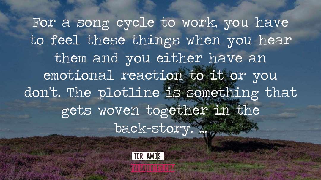 Back Story quotes by Tori Amos