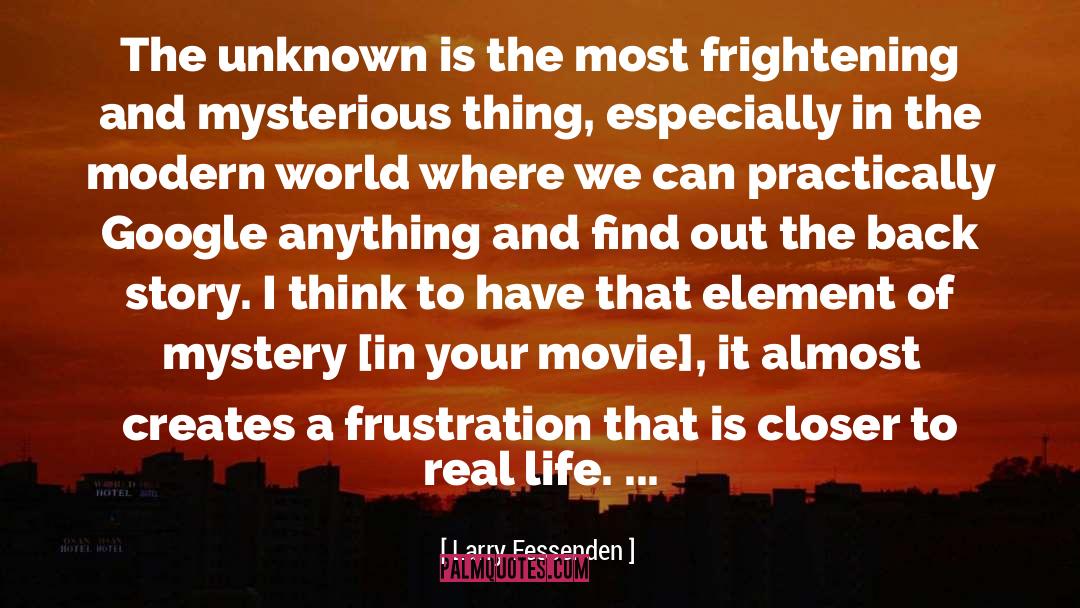 Back Story quotes by Larry Fessenden