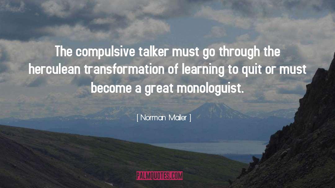 Back Talker quotes by Norman Mailer