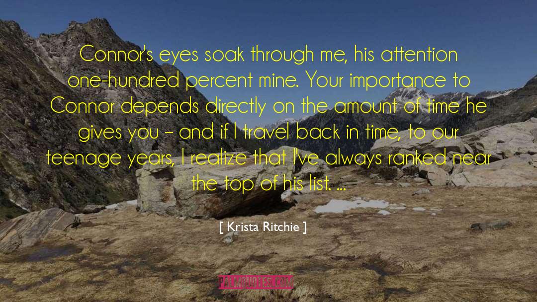 Back Through Time quotes by Krista Ritchie