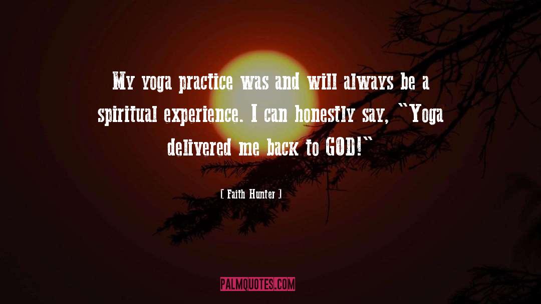 Back To God quotes by Faith Hunter