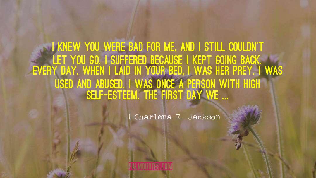 Back To Grace quotes by Charlena E.  Jackson