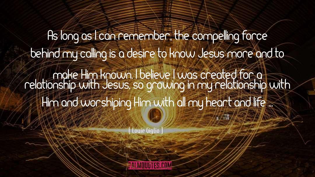 Back To Jesus quotes by Louie Giglio