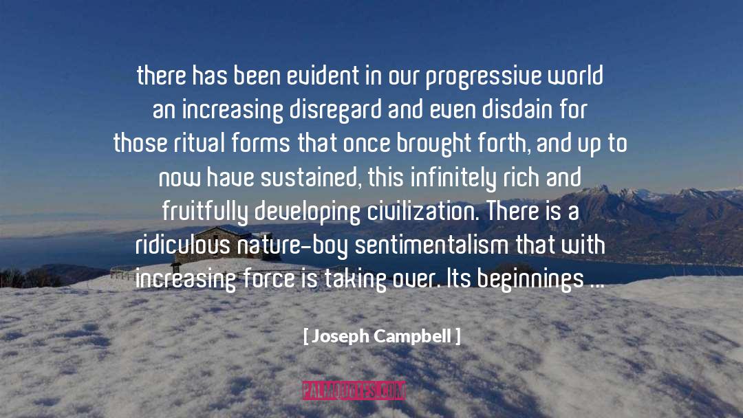 Back To Nature quotes by Joseph Campbell