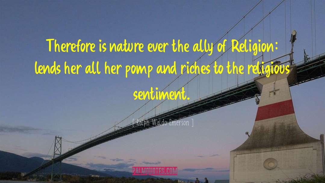 Back To Nature quotes by Ralph Waldo Emerson