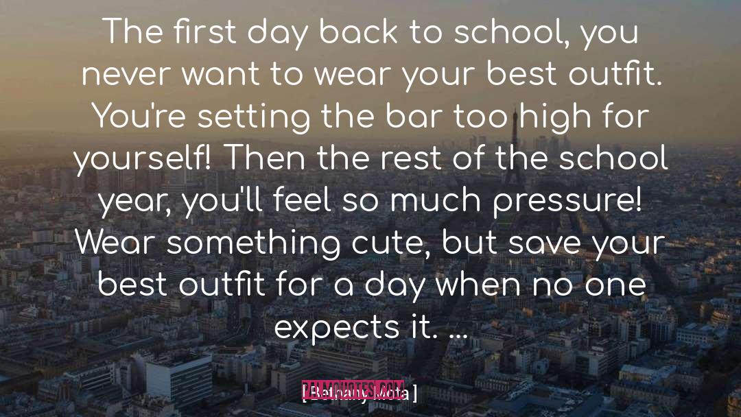 Back To School quotes by Bethany Mota