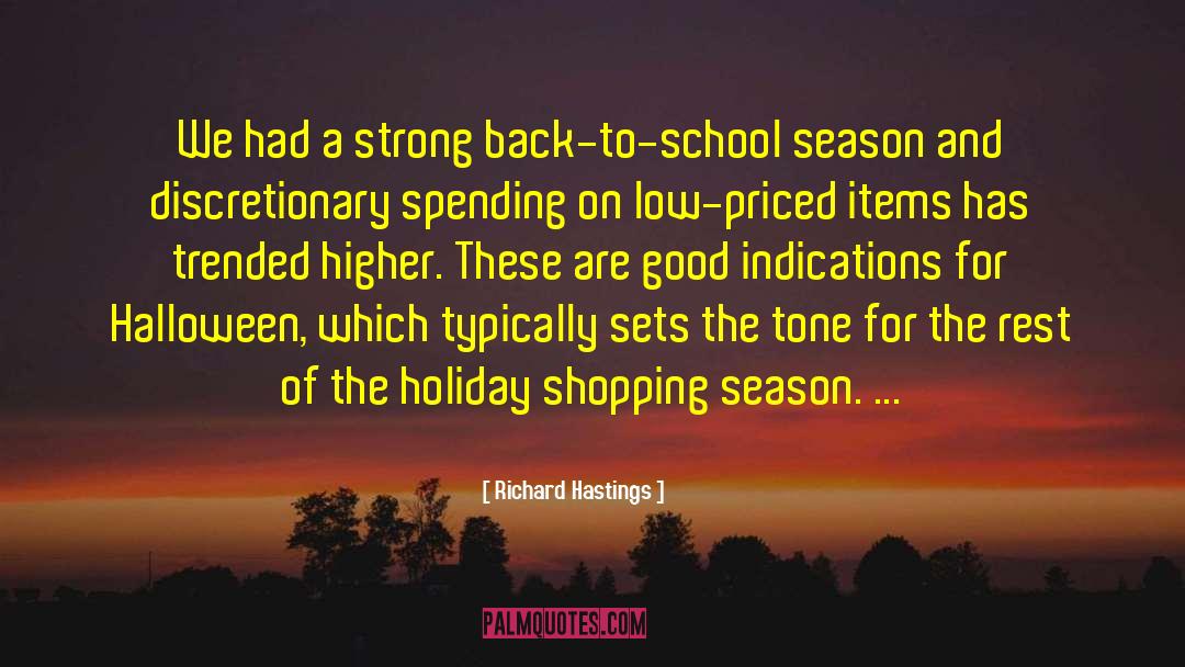 Back To School quotes by Richard Hastings