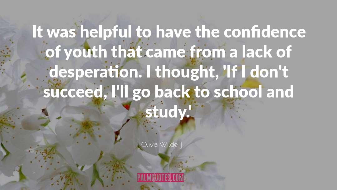 Back To School quotes by Olivia Wilde