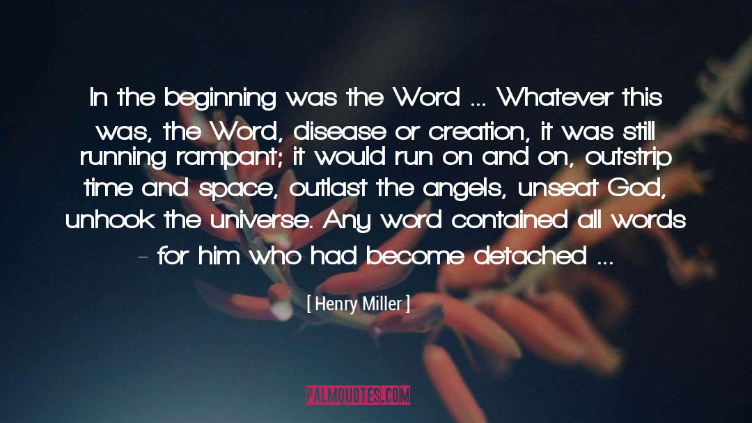 Back To The Beginning quotes by Henry Miller