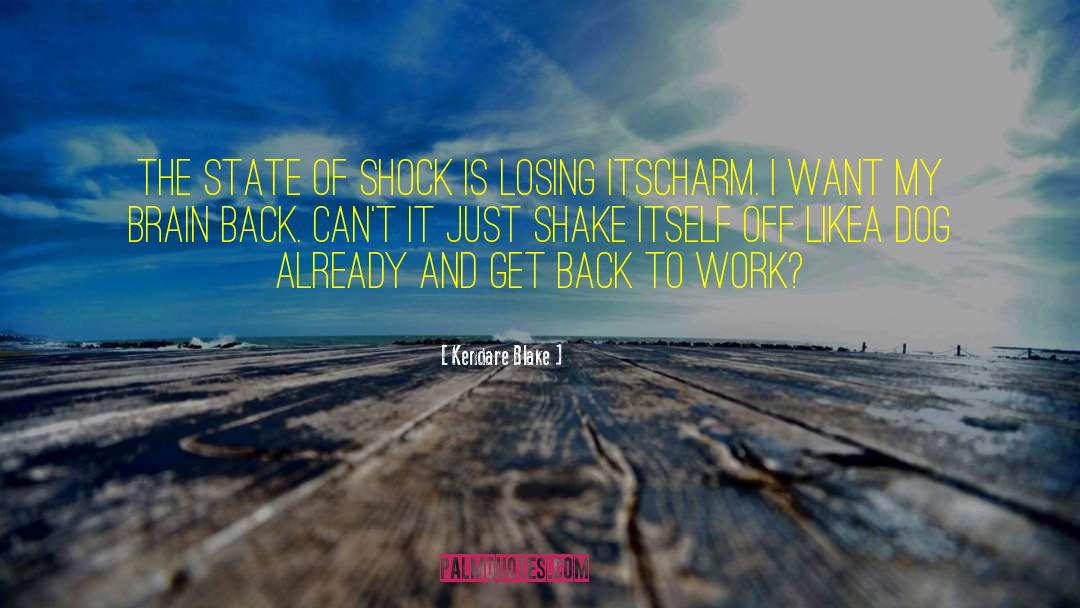 Back To Work quotes by Kendare Blake