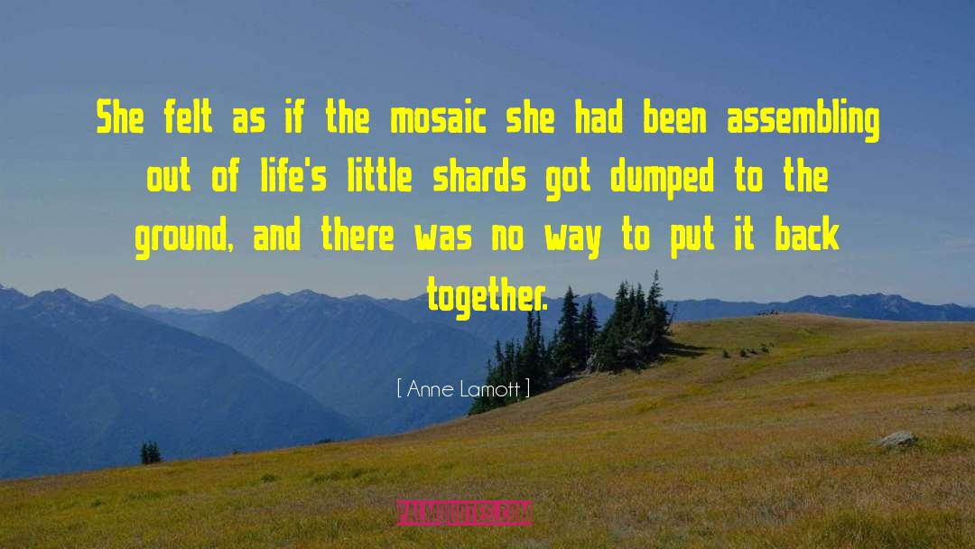 Back Together quotes by Anne Lamott