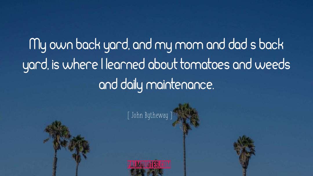 Back Yard quotes by John Bytheway