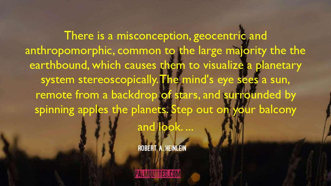 Backdrop quotes by Robert A. Heinlein