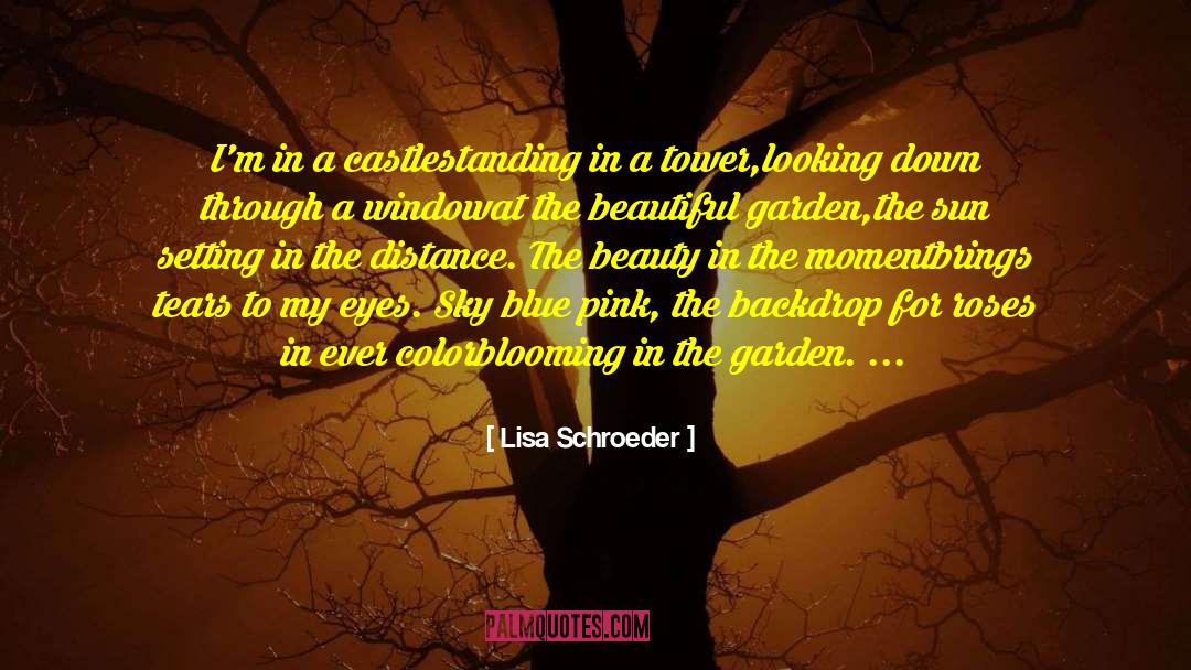 Backdrop quotes by Lisa Schroeder