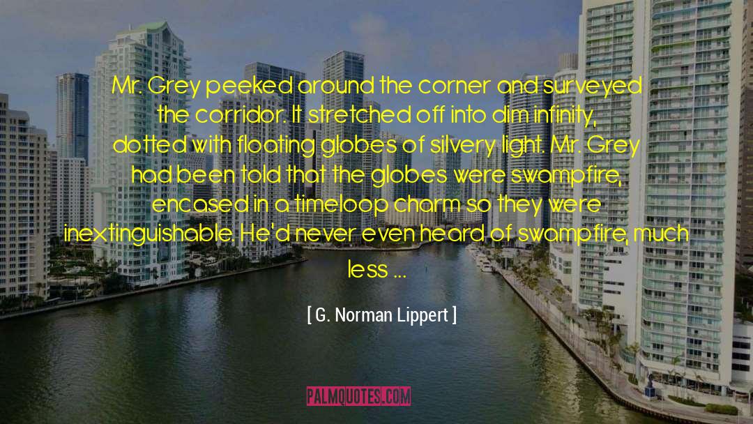 Backed Into A Corner quotes by G. Norman Lippert