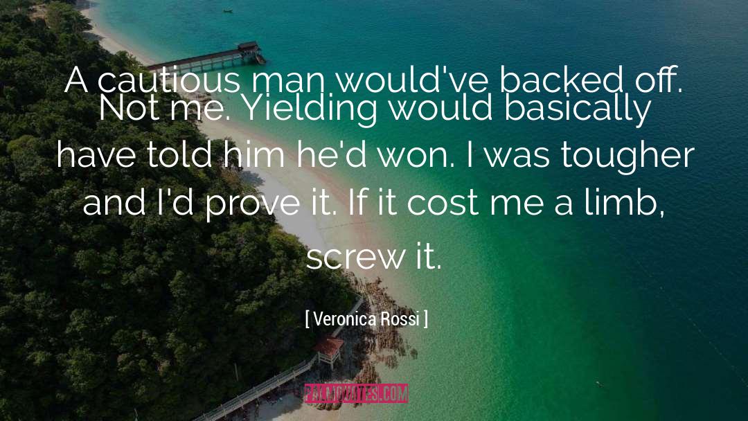 Backed quotes by Veronica Rossi
