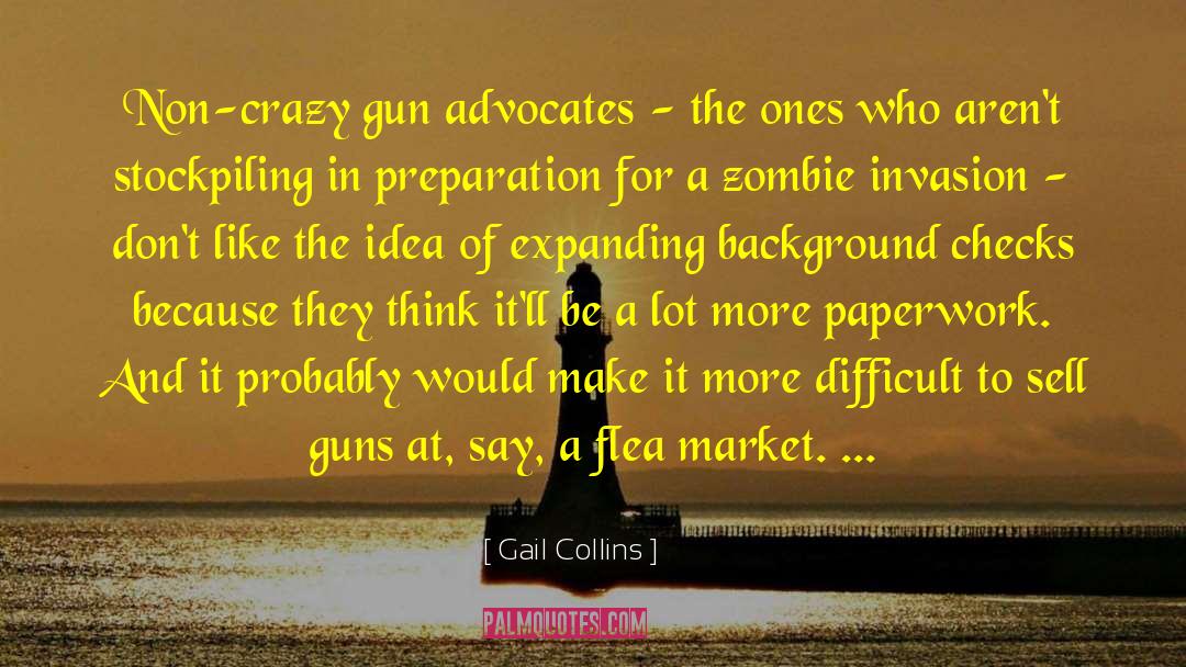 Background Checks quotes by Gail Collins
