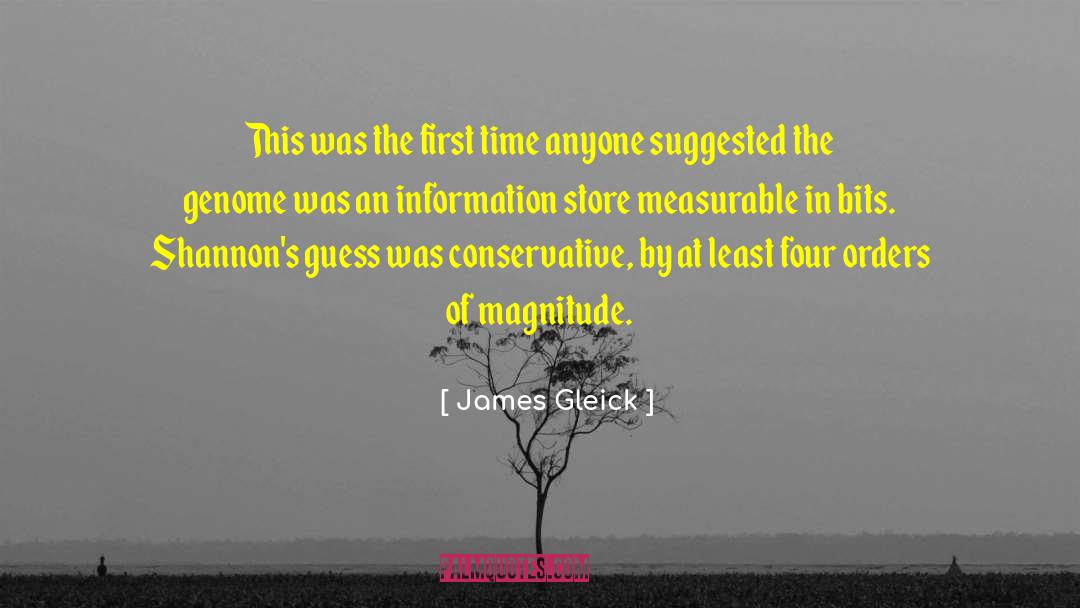 Background Information quotes by James Gleick