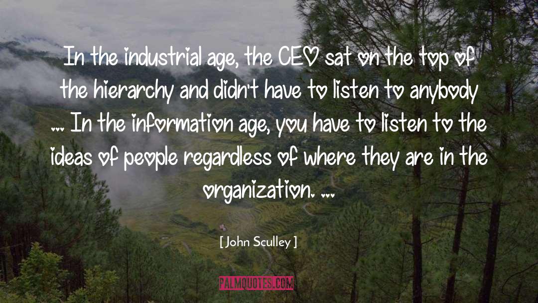 Background Information quotes by John Sculley