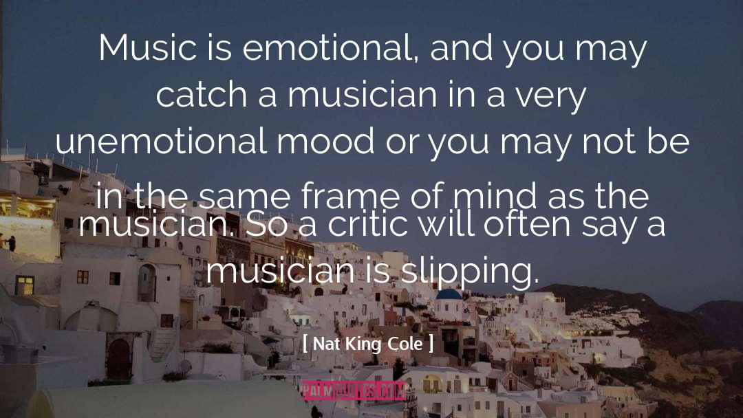Background Music quotes by Nat King Cole