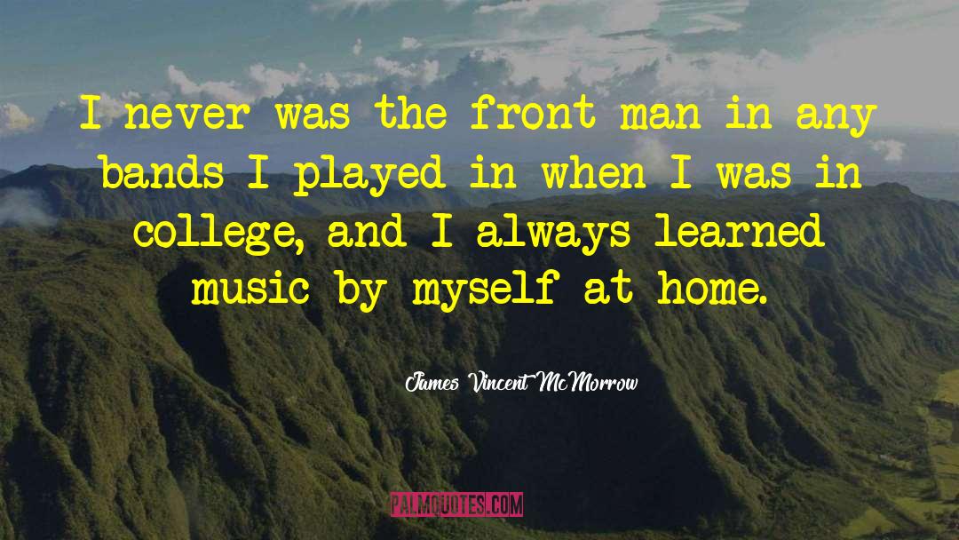 Background Music quotes by James Vincent McMorrow