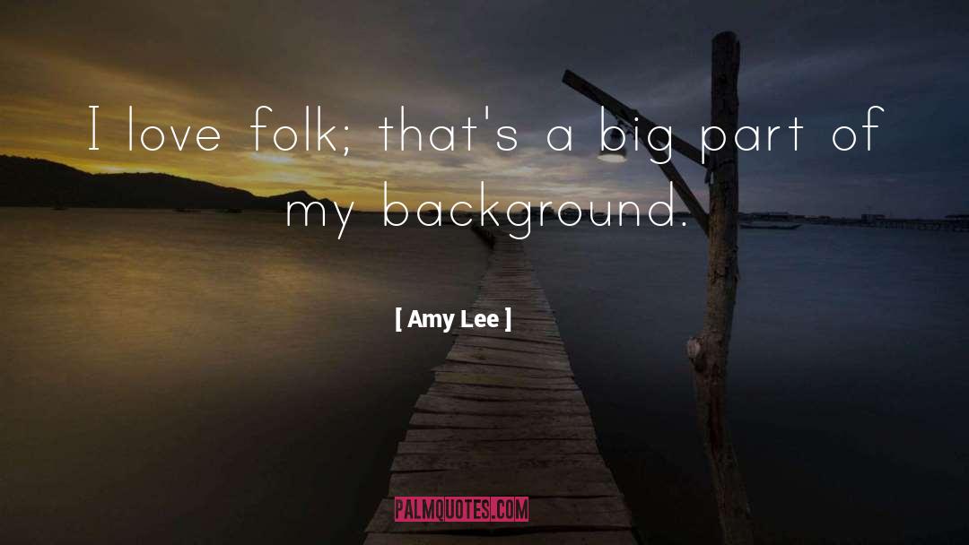 Background quotes by Amy Lee