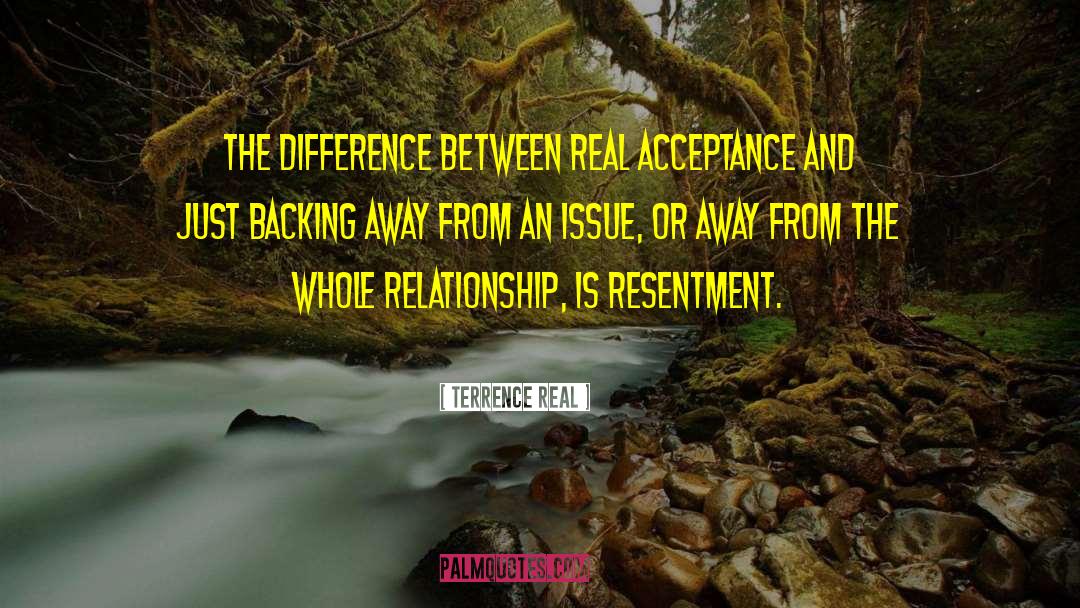 Backing Away quotes by Terrence Real