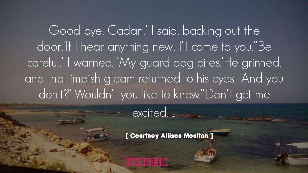 Backing Out quotes by Courtney Allison Moulton