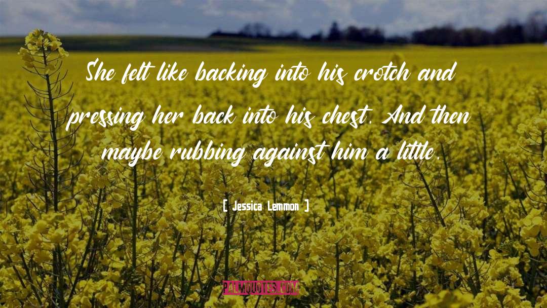 Backing quotes by Jessica Lemmon