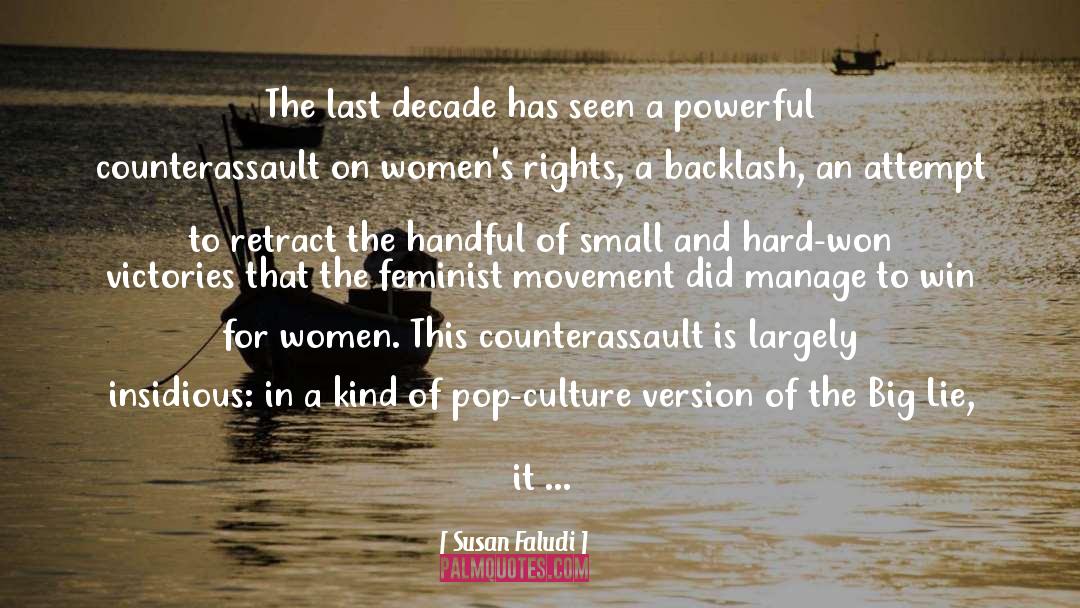 Backlash quotes by Susan Faludi
