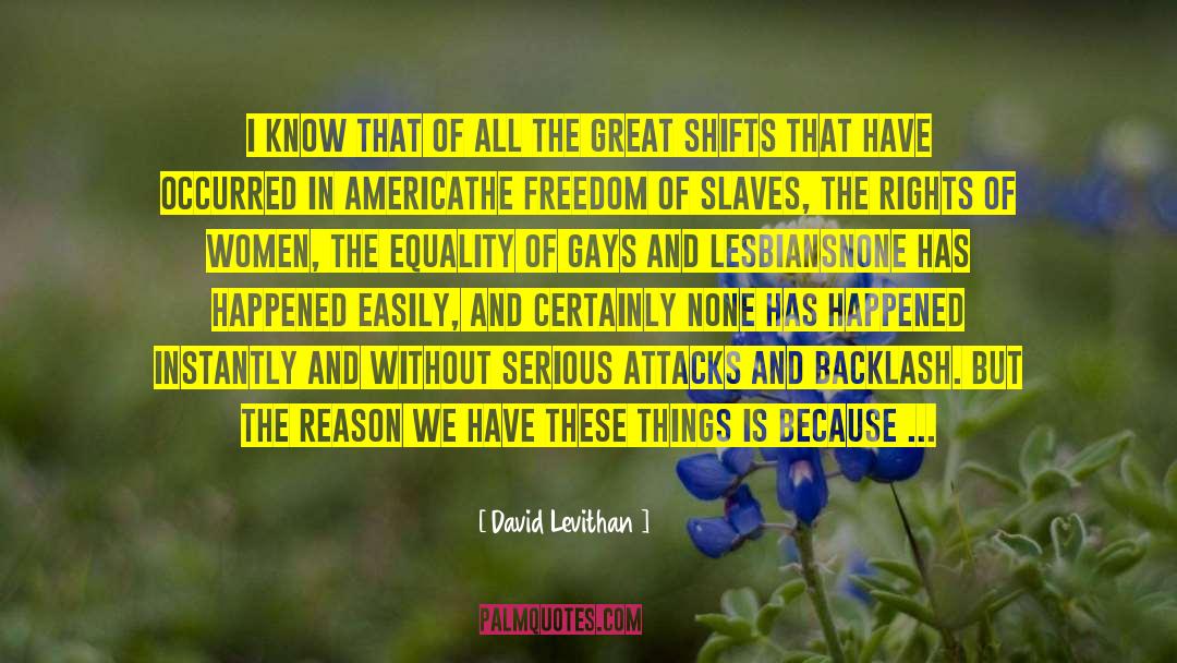 Backlash quotes by David Levithan