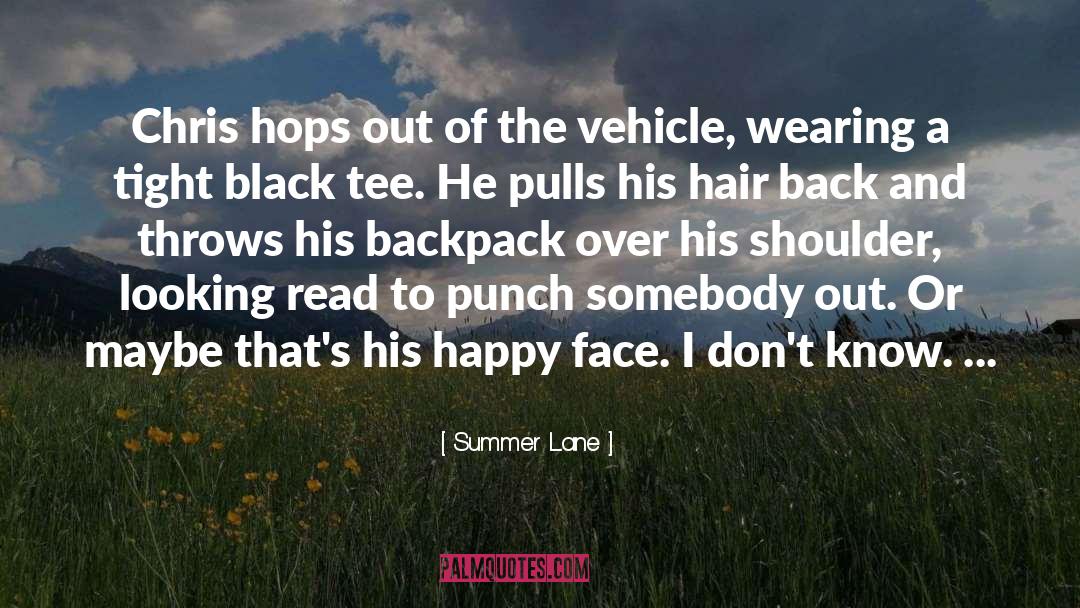 Backpack quotes by Summer Lane