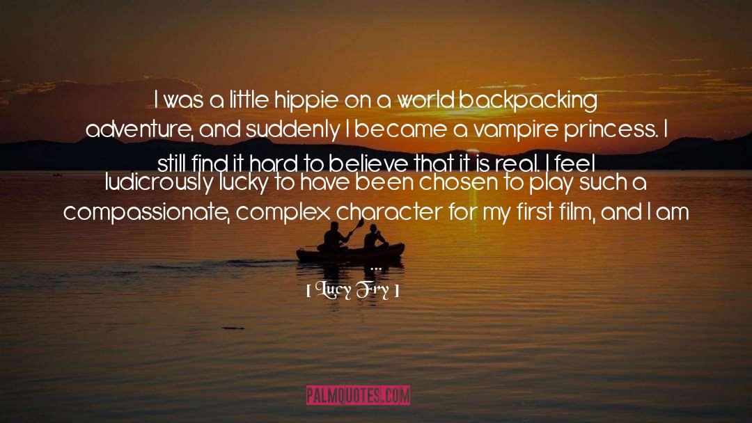Backpacking quotes by Lucy Fry