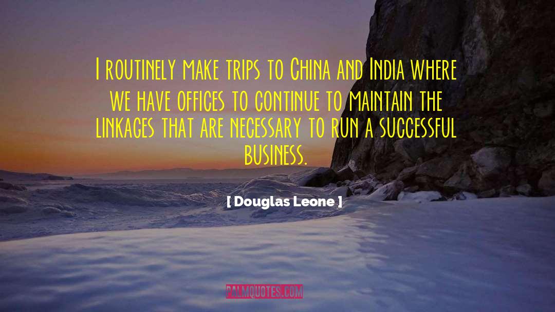 Backpacking Trips quotes by Douglas Leone