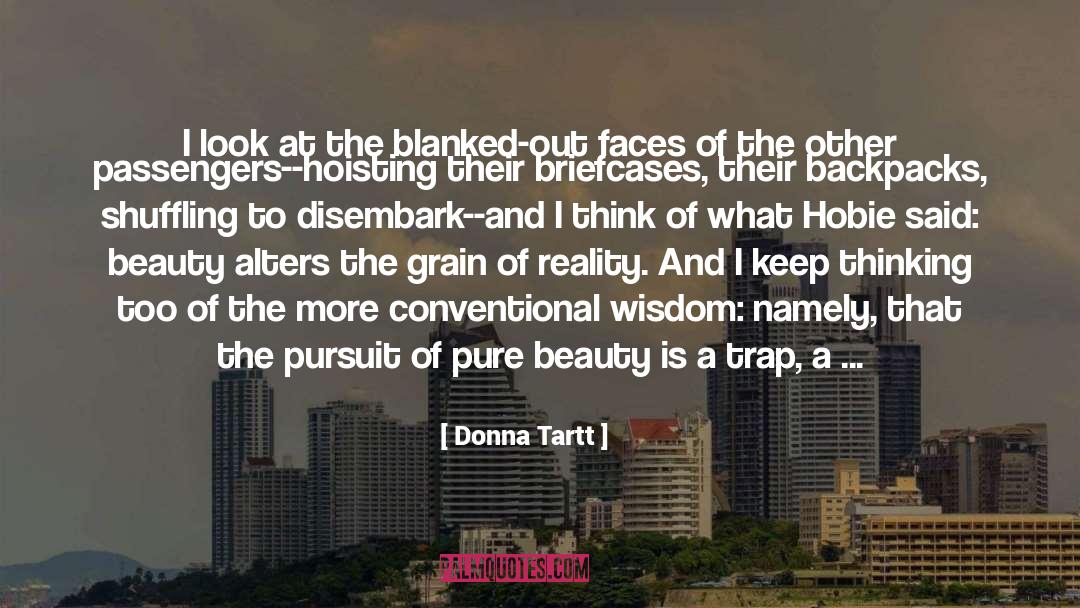 Backpacks quotes by Donna Tartt