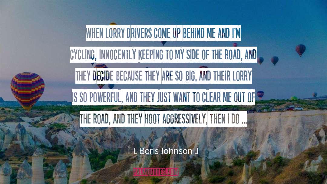 Backseat Drivers quotes by Boris Johnson