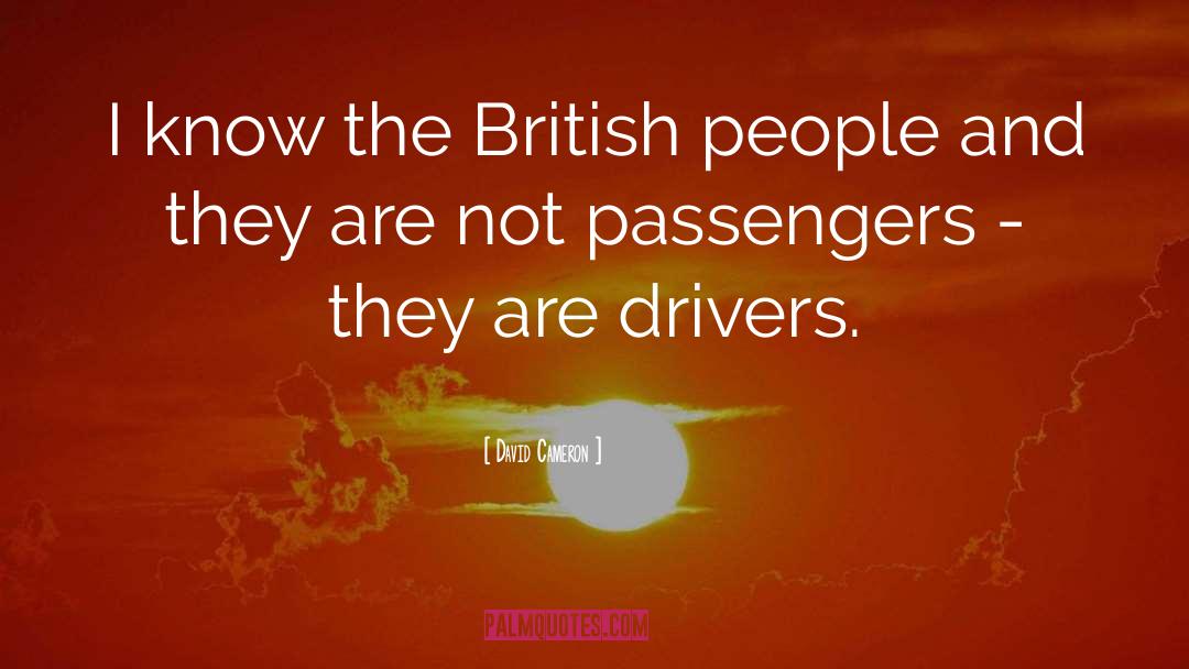 Backseat Drivers quotes by David Cameron