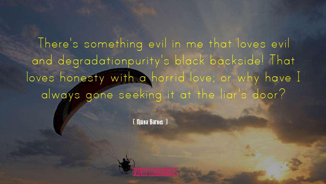 Backside quotes by Djuna Barnes