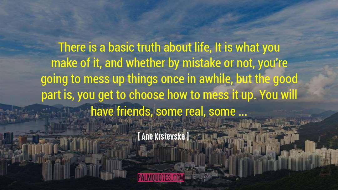 Backstabbers And Fake Friends quotes by Ane Krstevska