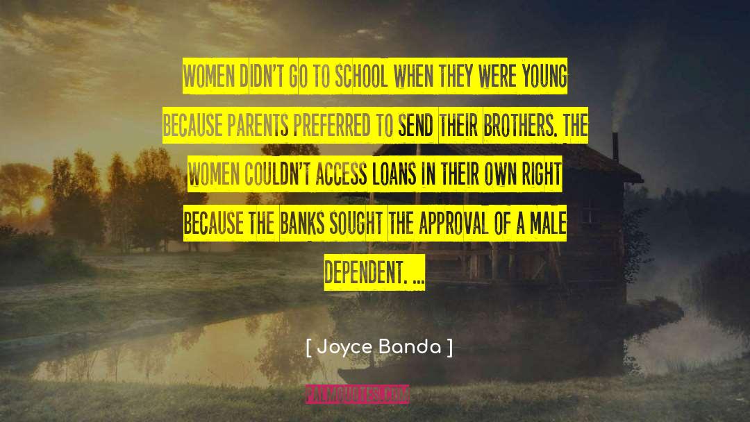 Backstabbing Brothers quotes by Joyce Banda