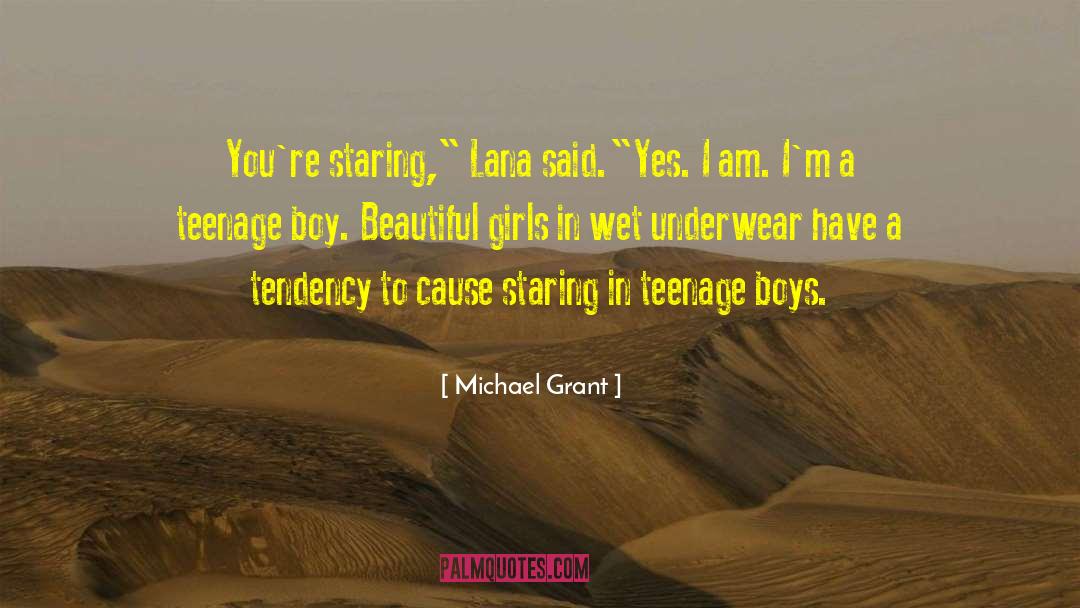 Backstabbing Girls quotes by Michael Grant