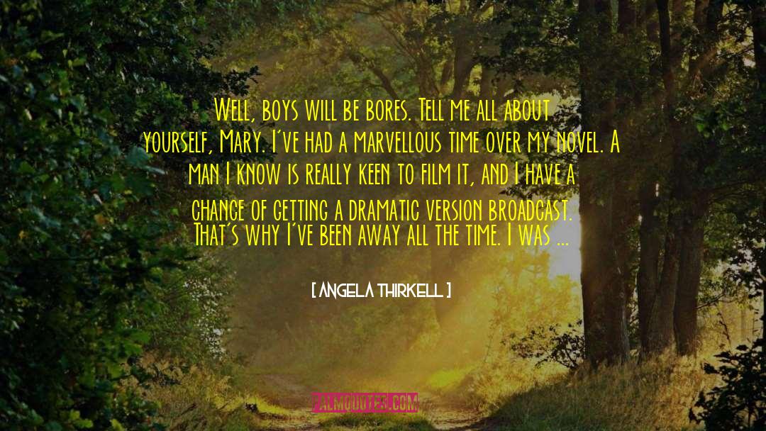 Backstreet Boys quotes by Angela Thirkell