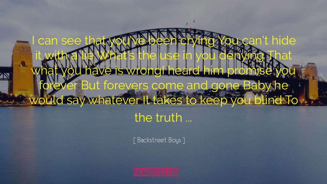 Backstreet quotes by Backstreet Boys