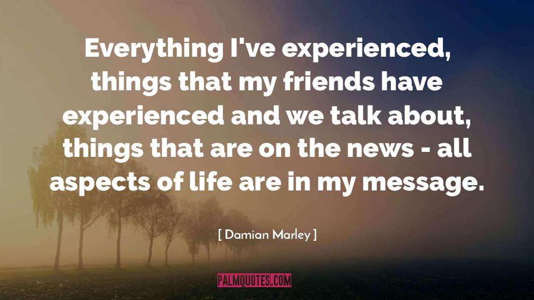 Backstreets News quotes by Damian Marley