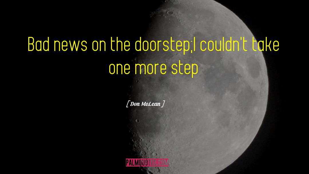 Backstreets News quotes by Don McLean