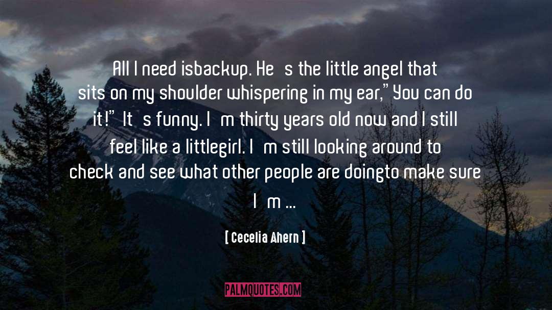 Backup quotes by Cecelia Ahern