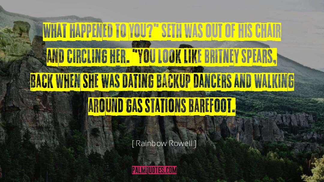 Backup quotes by Rainbow Rowell