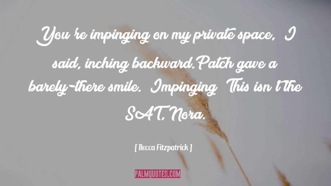 Backward quotes by Becca Fitzpatrick