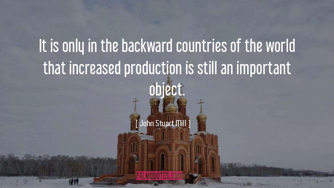 Backward quotes by John Stuart Mill