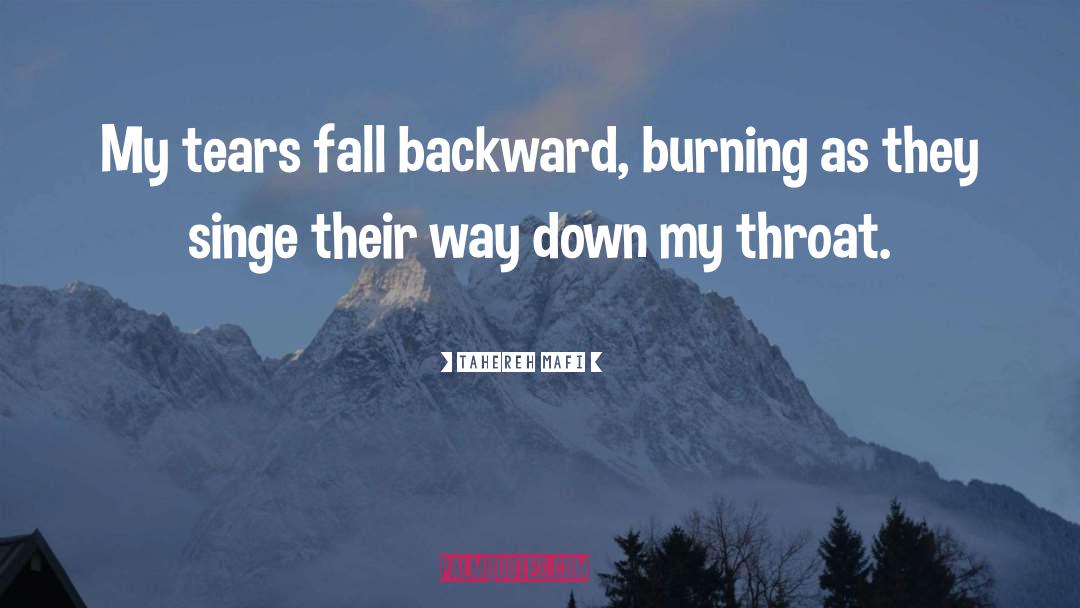 Backward quotes by Tahereh Mafi